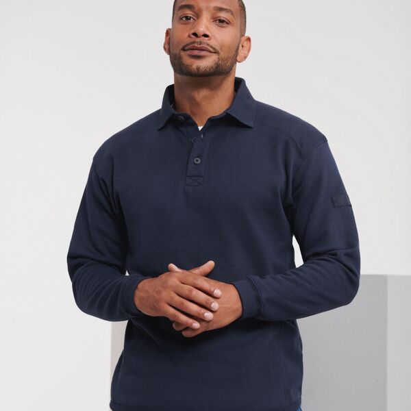 Heavy-duty collar sweatshirt Thumbnail