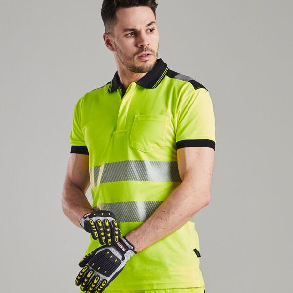 Portwest PW3 Hi-Vis Polo Shirt Thumbnail